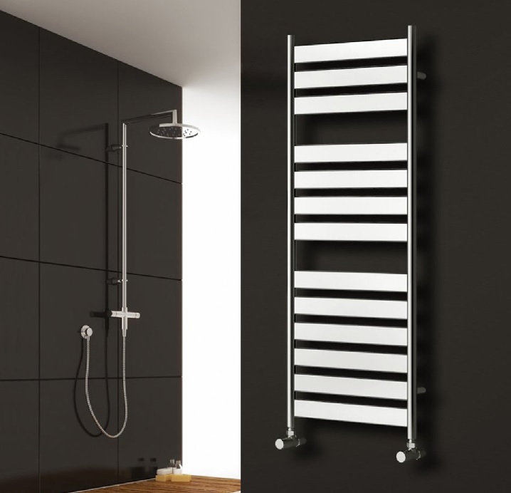 Carpi Towel Rail 800 x 400, Chrome